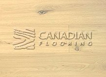 White Oak, CanfloorHand-Scraped, 6.5" x 3/4"Color:  Cobblestone
                                 Engineered Flooring Uxbridge
