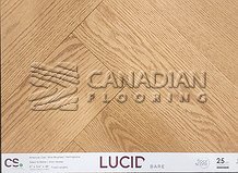 Engineered White Oak, Lucid, 7-1/2" x 3/4"   Color:  Bare HB
                                 Engineered Flooring Uxbridge