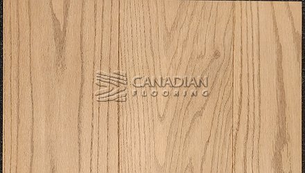 Engineered White Oak, Lucid, 7-1/2" x 3/4"  <br> Color:  Bare