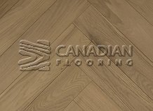 White Oak, Grandeur, 5" x 3/4", Herringbone Collection Color: Nordic Sand
                                 Engineered Flooring Aurora