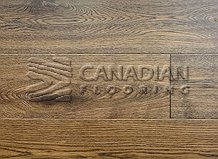 White Oak, CanfloorWirebrushed, 6.5" x 3/4"Color:  Coffee
                                 Engineered Flooring Uxbridge