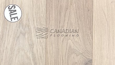 Engineered White Oak, Fuzion Demure, Elite, 6.5" x 3/4"  Color:  Hushed Hue Engineered flooring